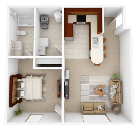 3801 So. Water Tower Place 1-3 Beds Apartment for Rent - Photo Gallery 24